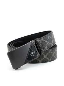 beaytar 1pc Classic & Fashionable Men's Belt, High-End Business Office Casual Pants Accessory, Versatile For Daily Commute