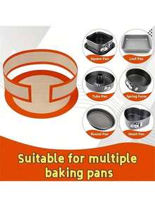 2 片装可重复使用不粘硅胶烘焙垫 - 耐热，防止蛋糕粘连，非常适合制作饼干、马卡龙和面包 - 彩色 - 查看 11