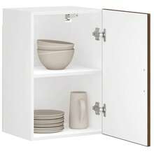 vidaXL Armadio murale da cucina Porto chêne marron bois d'ingénierie - Castano - Visualizzare 1