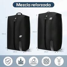 2PCS Bolsa de Compresion Viaje con 17L y 16 L,Airless Bag Reutilizable con ventana transparente,Bolsas Empacar al Vacio Impermeable IPX8,Bolsas de Vacio para Ropa Viajes,Mochila,Bomba Elctrica - black1+con ventana - Ver 3