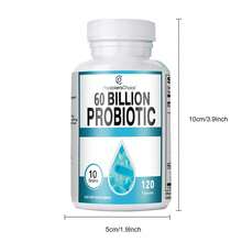 PSLALAE Probiotics 60 Billion - Organic Prebiotics - Colon Cleansing, Promote Gut Health And Regularity, And Boost The Immune System - 60pcs - 60 viên nang - Xem 7