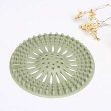 Hair Filter Screen For Bathroom Drain; Kitchen Sink Anti-Block Silicone Floor Drain Cover - 彩色 - 查看 9