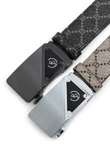 beaytar 1pc Classic & Fashionable Men's Belt, High-End Business Office Casual Pants Accessory, Versatile For Daily Commute