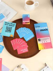 Misheard Song Music Card Game  Family-Friendly Tabletop Fun Toy Must-Have Holiday Party Essential - Music Cards (Pack Of 500) - View 4