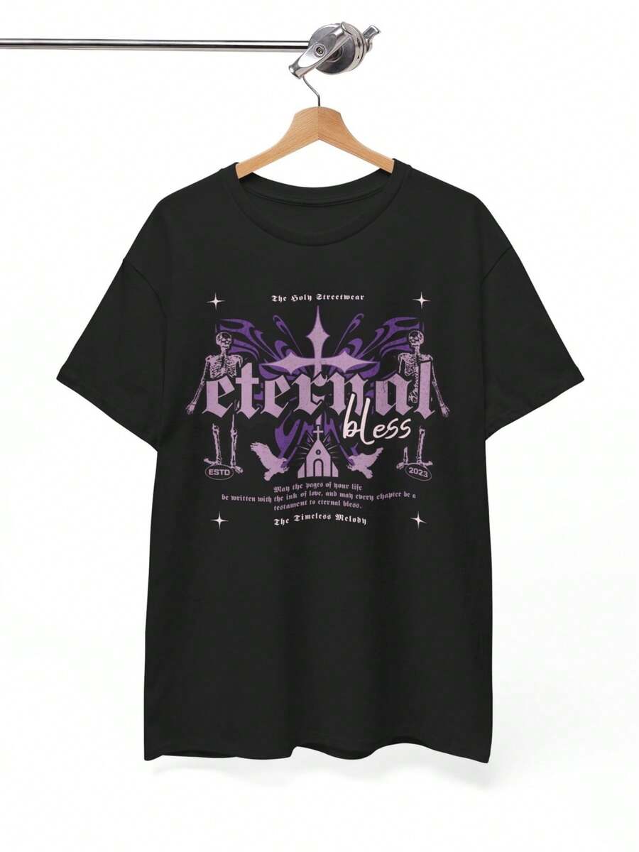 V1 Hip Hop Civil Regime Wolves Inaka Streetwear - màu đen - Xem 1