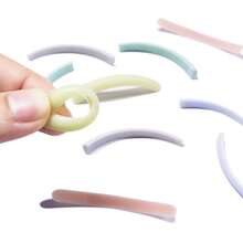 Libeauty 5对装日式莫兰迪彩色睫毛提升垫，沙龙级提升垫，适用于美睫沙龙和DIY