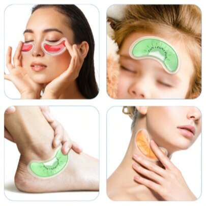 2 Boxes Reusable Cooling Gel Eye Pads - Hot/Cold Compress To Relieve Puffy Eyes, Portable Eye Fatigue Relief, Great For Work And Business Travel,Women's Day,Travel Essentials,Wedding Favours,Y2k,Bedroom,Car Acessesories Women,Kitchen Deccor