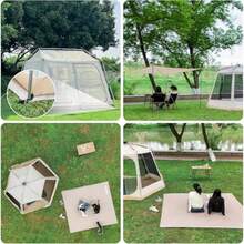 Tent Footprint For CampingWaterproof Tent Ground Sheet Mat For Camping Hiking Picnic Backpacking - Rectangular-210*240CM - View 5