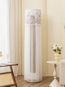 2pcs Cylindrical Air Conditioner Dust Cover, Universal Top Dust Cover, Can Start AC Without Removing The Dust Cover - Multicolor - View 7