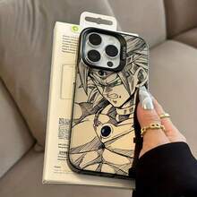 おしゃれなスマホケース  11/12/13/14/15/15pro/15 Plus/15 Promax/7plus/8plus/11pro/12pro/13pro/14pro/11promax/12promax/13promax/14promax/14plus/5 - 半透明の黒 - チェックする 4