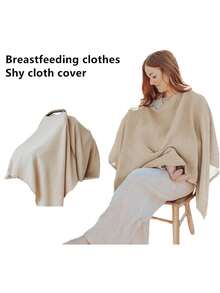 Multi-Use Nursing Cover, Breathable Breastfeeding Scarf, Infant Car Seat Canopy, Nursing Shawl