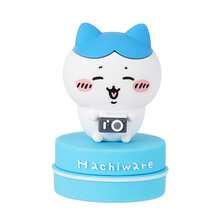 Miniso 千川系列8件套3D印章摆件，软橡胶材质，8件套，设计精细，兼具装饰和印章功能，适合桌面摆放，可爱卡通装饰（1件） - 淺藍色 - 查看 8