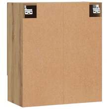 vidaXL Armadio walle chêne artigianale 60x31x70 cm ingegneria del legno - Castano - Visualizzare 7