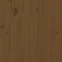 vidaXL Boîte de rangement castanho miel 110x50x45,5cm Bois massif de pin - Castanho - Ver 11