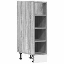 vidaXL Meuble bas "Riga" Gris Sonoma 20 x 44,5 x 81,5 cm Bois d'ingénierie - Gris - Voir 2