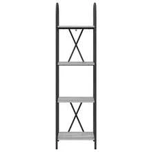 vidaXL Étagère Gris Sonoma 40 x 30 x 146 cm Legno di ingegneria - Grigio - Visualizzare 5