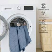 Juego de toallas de baño 2 pack alta calidad 100% algodón toalla de baño altamente absorbentes de secado rápido para múltiples aplicaciones color rojo y azul - Rojo + Azul - Ver 5