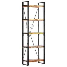 vidaXL Libreria 5 livelli 60x30x180 cm Bois solid de récupération - Castano - Visualizzare 1
