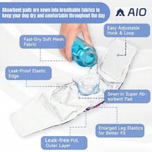 2pcs Reusable Washable Male Dog Diapers, 3pcs Breathable Belly Bands (For Male Dogs In Summer), Male Dog Diapers - Multicolor - View 10