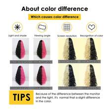 Women's Long Curly Color Split Wig With Bangs, Heat Resistant Synthetic Hair With Fringe, Anime Cosplay Holiday Party Costume Wig, High Density Natural Looking Wig For Daily Wear Comic Con Exhibition, Comfortable Durable Beginner-Friendly Festive Accessories, Christmas Birthday Gift For Women High Density Hair Replacement Wig(Black/Yellow & Black/Rose-Red) - Multicolor - View 10