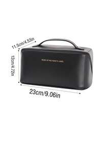 1/2pcs Travel Cosmetics Storage Bag, Large Capacity Handbag, Mini Jewelry Bag, Portable Makeup Bag With Handle, Multiple Compartments, Classified Storage For Cosmetics And Skincare Products, Jewelry Bag Can Store Necklaces, Rings, Earrings And Other Jewelry, Holiday Or Birthday Gifts, Valentine's Day Surprise Gifts, Women's Storage And Organization Bag, Travel Essentials, Student Dormitory Storage, Home Decoration Storage - Multicolor - View 14