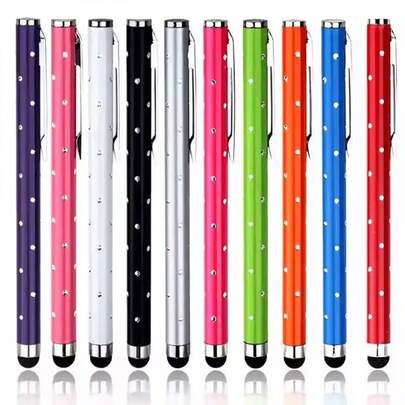 5/10 Units Of Shiny Rhinestone Stylus - Compatible With Apple IiPhone, Android System - Precise Drawing And Writing -5/10 Piece Set - Durable And Fashionable, Perfect Gift Item