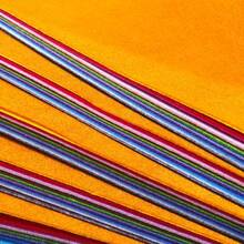 16PCS 8 X 12 Inches (20 X 30cm) Assorted Color Felt Fabric Sheets Patchwork Sewing DIY Craft 1mm Thick - Multicolor - View 6