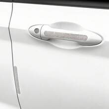 4件裝精美汽車門防撞裝飾水鑽門把手貼紙，刮痕遮瑕，中性防刮耐磨亮面保護膜 - 4pcs門把手貼 - 查看 5