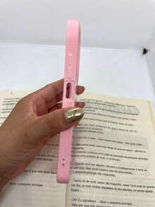 Luxury Phone Case Compatible With Xiaomi Poco M7 4G - 淺粉色 - 查看 3