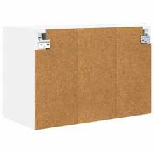 vidaXL Armoire suspendue 2 pcs Blanc 60 x 31 x 40 cm Bois d'ingénierie - Blanc - Voir 9