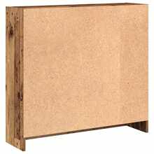 vidaXL Bibliothèque vieux bois 80x24x76 cm legno d'ingegneria - Castano - Visualizzare 7