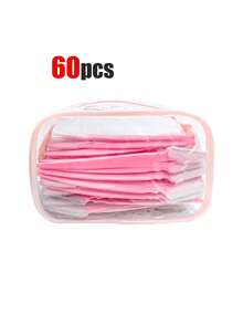 70/60/50/40/30/24/20/12/6/3/1 件套。多功能眉毛修剪器、多功能剃须刀、脱毛工具、女士眉毛修剪器、面部美容剃须刀。配有防水透明化妆包，拉链设计，外观清晰，方便收纳，是旅行化妆品收纳的理想之选。 - 粉色 - 查看 17