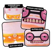 Spin Master Fugg Stars 9英寸毛绒玩具，官方正品，趣味丑陋怪兽毛绒玩具，拥有类似人类的牙齿，丑萌怪兽成人趣味玩偶，完美的毛绒玩具收藏生日礼物