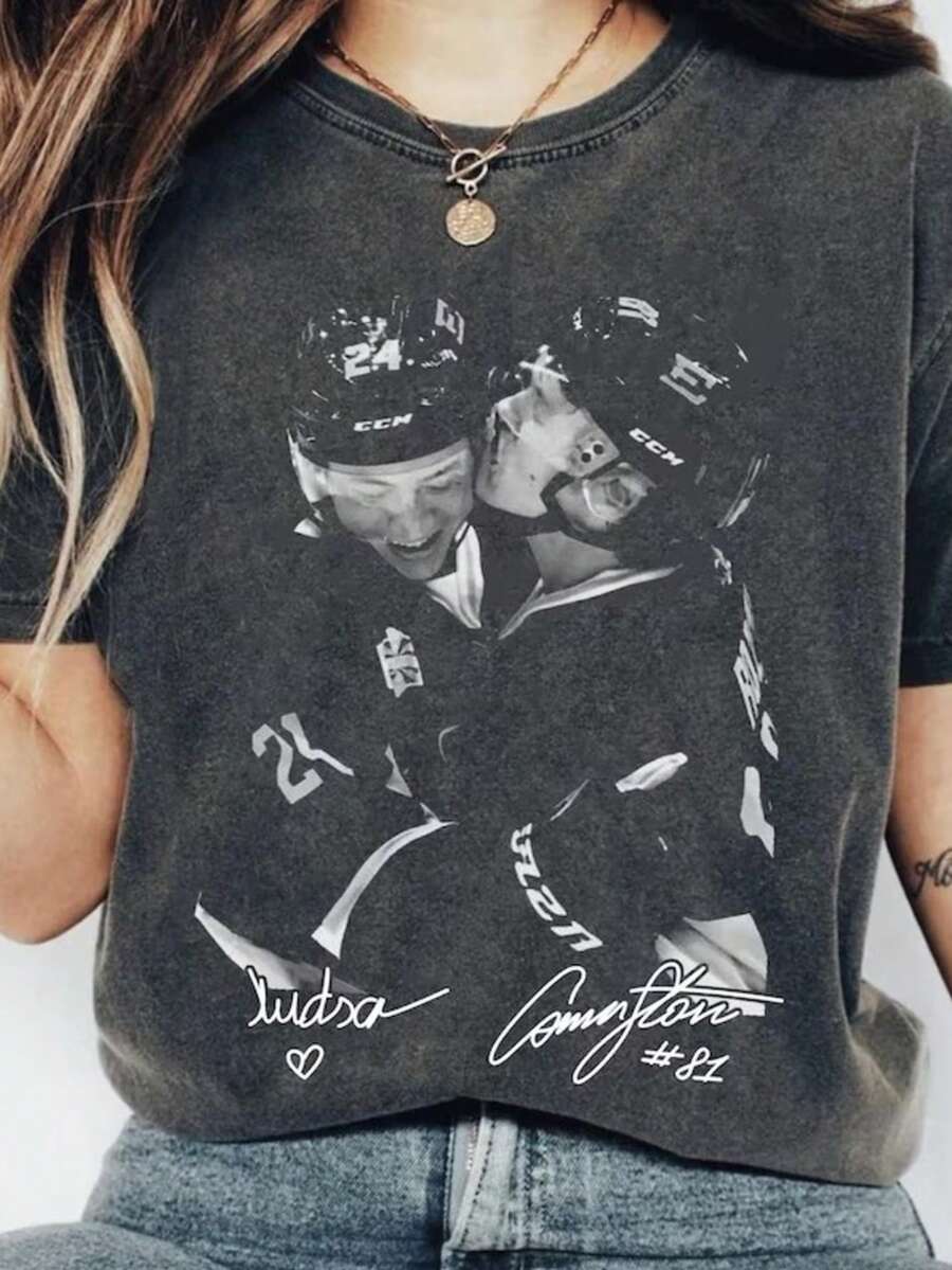 Hudson Williams Connor Storrie Shirt, Rivalry Inspired Rozanov, Ilya Rozanov Shane Hollander, Heated BookTok Gay Hockey - màu đen - Xem 1