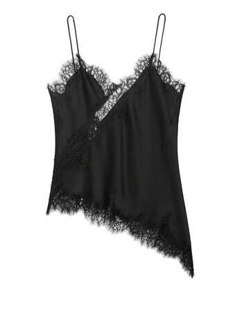 Seelio New Women's Fashion European And American Style Lace Decorative Sexy Lingerie-Style Top