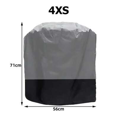 Funda para barbacoa de tela Oxford, funda impermeable para horno, funda protectora de jardín, resistente a los rayos UV, funda para parrilla de carbón de alta resistencia