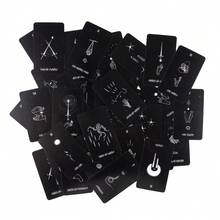 Dark Meditation Tarot Cards, Minimalist Design - Multicolor - View 2