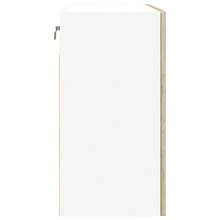vidaXL Armario suspendido "Lyon" Chêne Sonoma 80 x 31 x 60 cm madera de ingeniería - Marrón - Ver 6