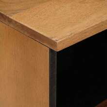 vidaXL TV Unites Marron Clair 70 x 33 x 46 cm Legno d'ingénierie - Castano - Visualizzare 6