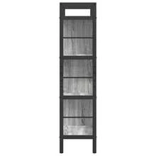 vidaXL Étagère Gris Sonoma 75 x 30 x 123,5 cm Bois d'ingénierie - Gris - Voir 6