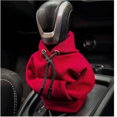 Cute Gear Shift Knob Cover, Fit For Manual & Automatic Transmission Car Gear Lever, Winter Automotive Gear Stick Sleeve