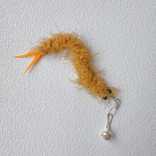 1个手工制作猫咪逗猫玩具替换头，逼真昆虫造型，宠物互动玩具，耐抓耐咬 - 逗貓棒換頭 - 查看 11