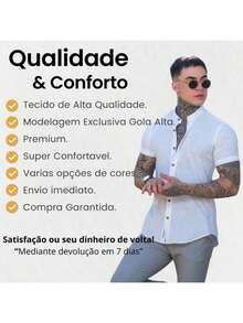 K027 Men's Linen Dress Shirt With Mandarin Collar - màu đen - Xem 6