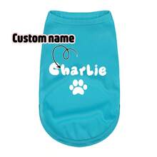 Personalized Dog Clothes, Custom Waffle Plaid Pet Vest, Suitable For Spring, Autumn And Winter Wear For Small And Medium Dogs. An Ideal New Year Gift And Decoration For Pets. Fashionable, Cute, Colorful And Charming, The Perfect Choice For Stylish Dogs. Also A Perfect Customized Gift For Your Beloved Pets, Family, Friends, Pet Lovers, Pet Anniversary And Birthday. - Multicolor - View 21