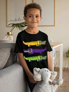 Young Boys T-Shirts - Black - View 3
