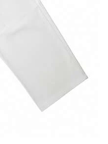 男士休闲直筒裤，时尚百搭长裤，白色男裤，男装，男士阔腿裤，白色男士正装裤，春季 - 白色 - 查看 5