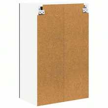 vidaXL Armário de cozinha 50 x 31 x 80 cm Bois d'ingénierie preto - Preto - Ver 8