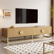 Television Stands & Entertainment Centers - Khaki - View 3