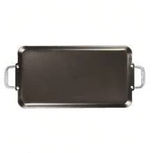20" Double Burner Griddle - Non-Stick, Dishwasher , Aluminum Handles - Default - View 5