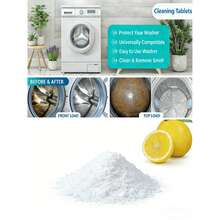 jakehoe 1pc/3pcs/5pcs/10pcs Washing Machine Cleaning Powder. Suitable For Various Washing Machines: Wall-Mounted, Pulsator, Drum, And Old-Style Washing Machines. 1. Place An Appropriate Amount Of The Product Into The Washing Machine. 2. Add Water And Run For About 5 Minutes For The Product To Fully Dissolve. If The Dirt Buildup Is Severe, It Is Recommended To Soak In 40°C-60°C Warm Water. 3. Pause The Operation And Soak For 3 Hours. For First-Time Use Or Severe Dirt Buildup, It Is Recommended To Soak For 5-8 Hours. - Multicolor - View 5